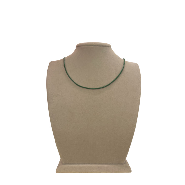 Collana Fruit Donna Re Mida Cotone Charm Acciaio Componibile