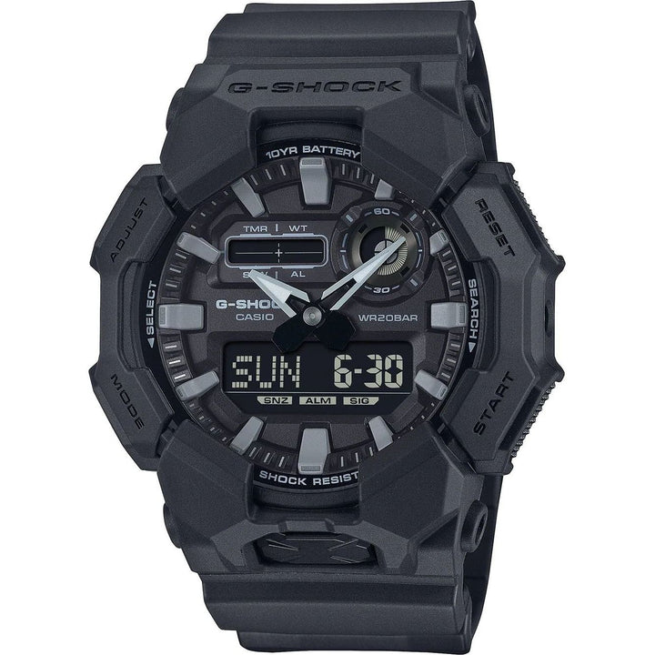 Orologio Uomo Casio G-SHOCK Nero 10 Anni Batteria GA-010-1A1ER