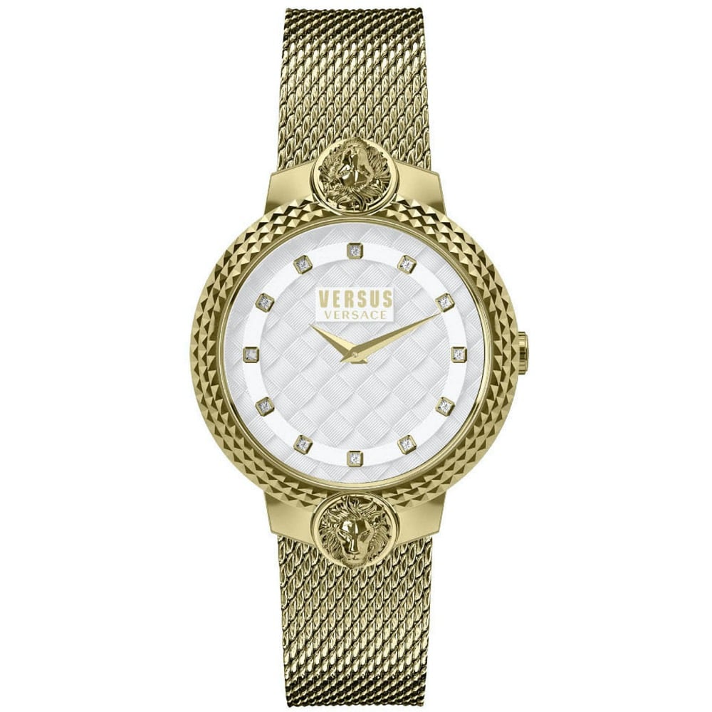 Orologio Donna Versus By Versace Quarzo Solo Tempo Acciaio Bicolore Leone VSPLK1720