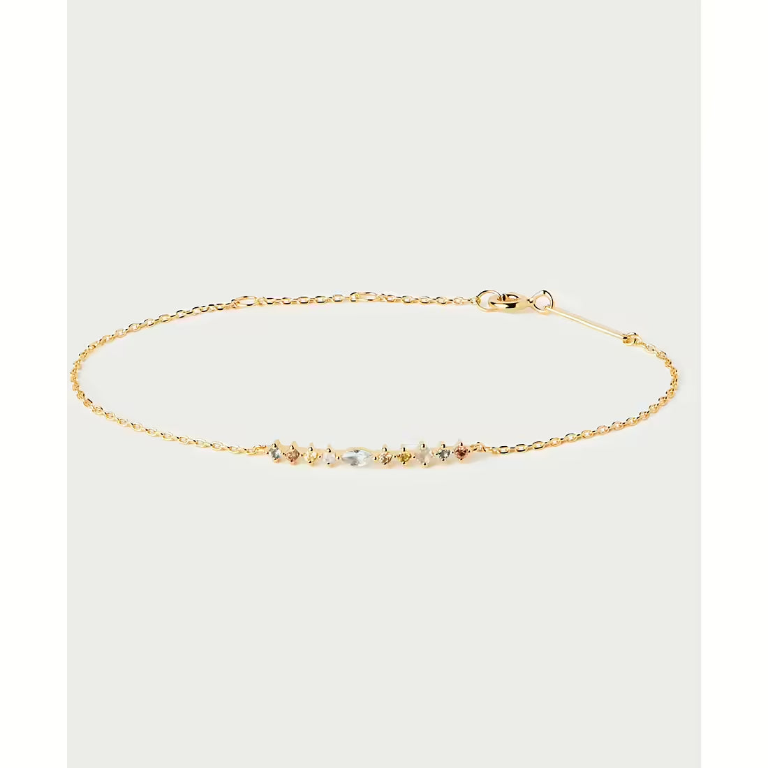 Bracciale Donna PDPaola Argento Dorato 925 Zirconi Colorati  PU01-845-U