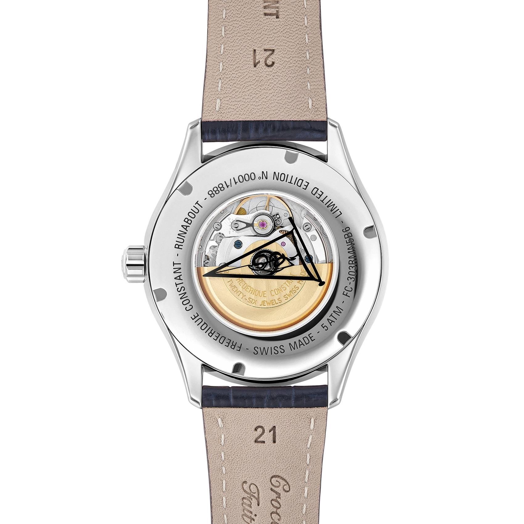 Orologio Uomo Frederique Constant Runabot Riva FC-303RMLN5B6