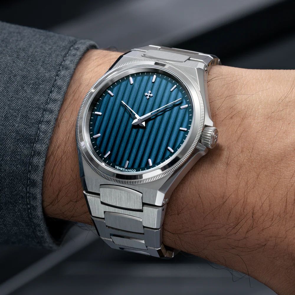 Orologio Uomo Venezianico Arsenale 40 mm Blu 6221502C