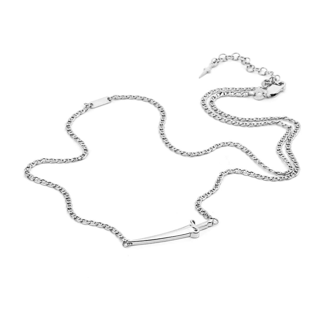 Collana uomo Cesare paciotti argento croce JPCL2222B
