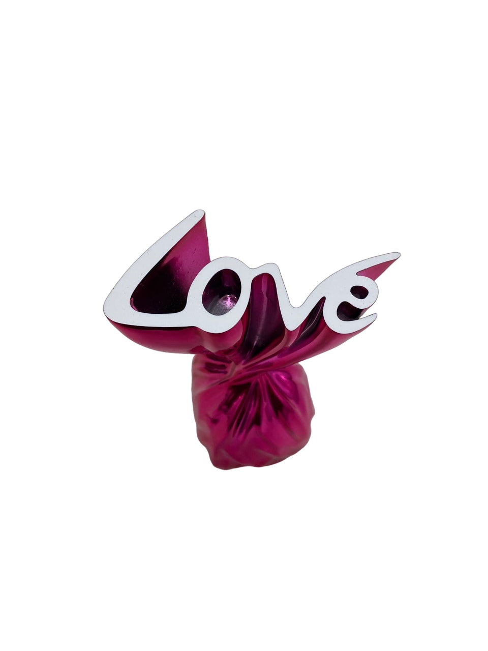 Scultura amore Sequenze Colore Fucsia cm 12 BPZ015/F