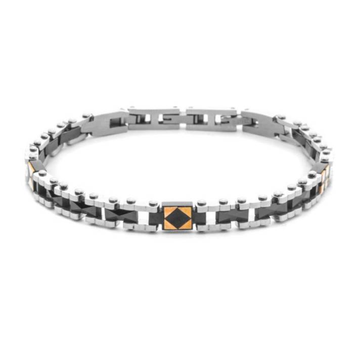 Bracciale Uomo 4US Cesare Paciotti Acciaio 4UBR8483