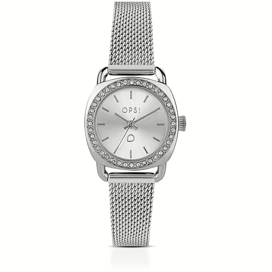 Orologio Donna Ops-Objects Acciaio Zirconi Quarzo Solo Tempo Thiny OPSPW-1006-2950