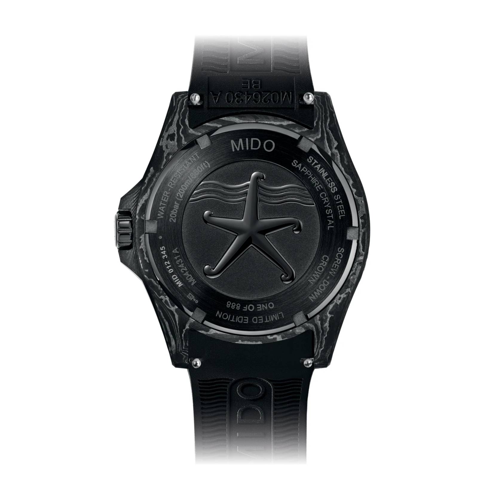 Orologio Uomo Mido Automatico Ocean Star 200C Carbon Edizione Limitata