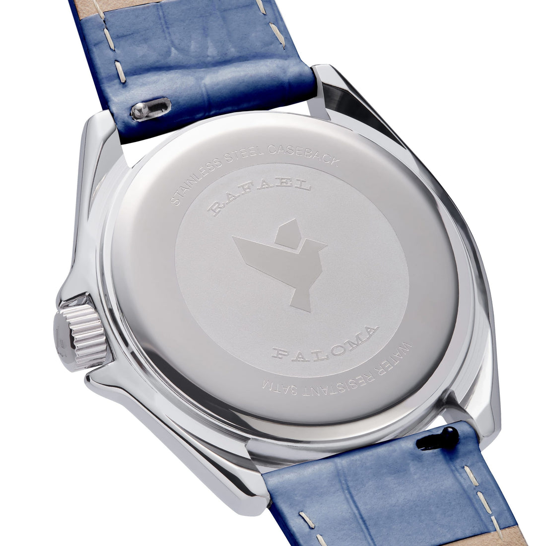 Orologio Uomo Acciaio  e cinturino pelle ORP001010
