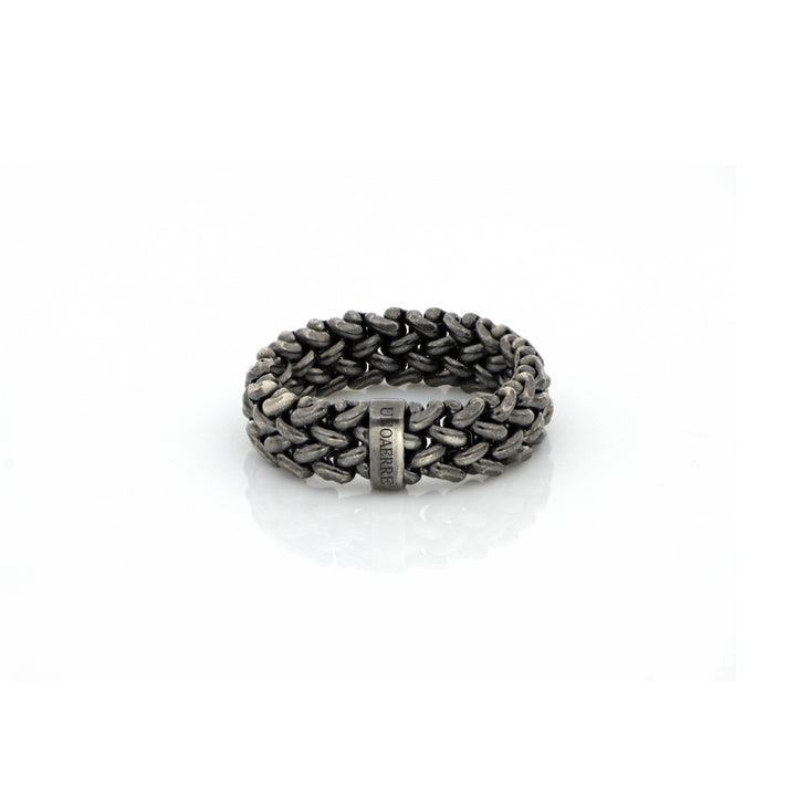 Anello Donna Unoaerre Argento brunito 502714