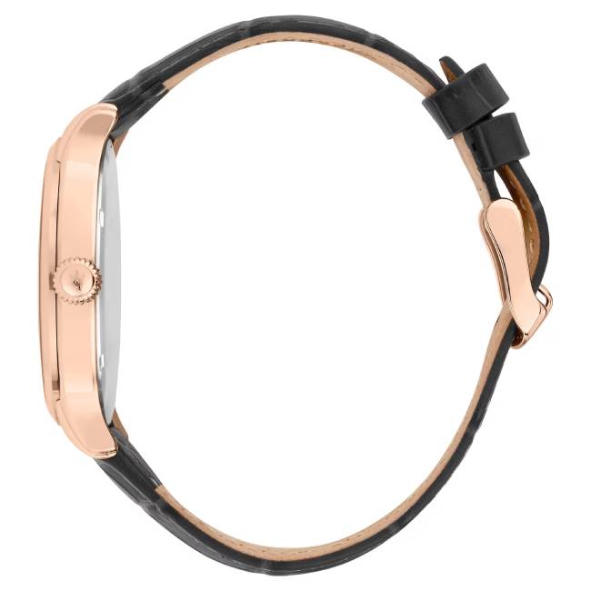 Orologio Uomo Maserati Epoca Slim Nero Acciaio Rosè Pelle Nero Quarzo Data R8851118019