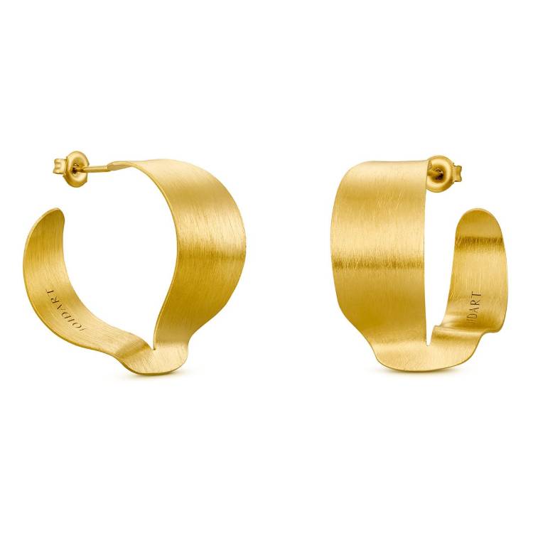 Orecchini Cerchio Donna Joidart Xaluc Ottone Oro JD-XAL-E04-BR