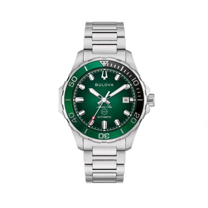 Orologio Uomo Bulova Marine Star Automatico Verde 98B471
