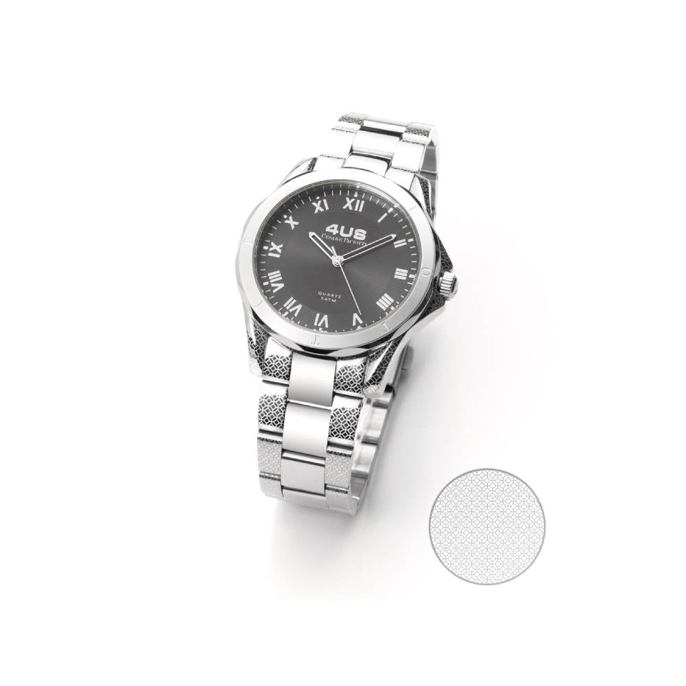 Orologio Uomo 4US Cesare Paciotti Acciaio Quarzo Solo Tempo Nero T4LS264