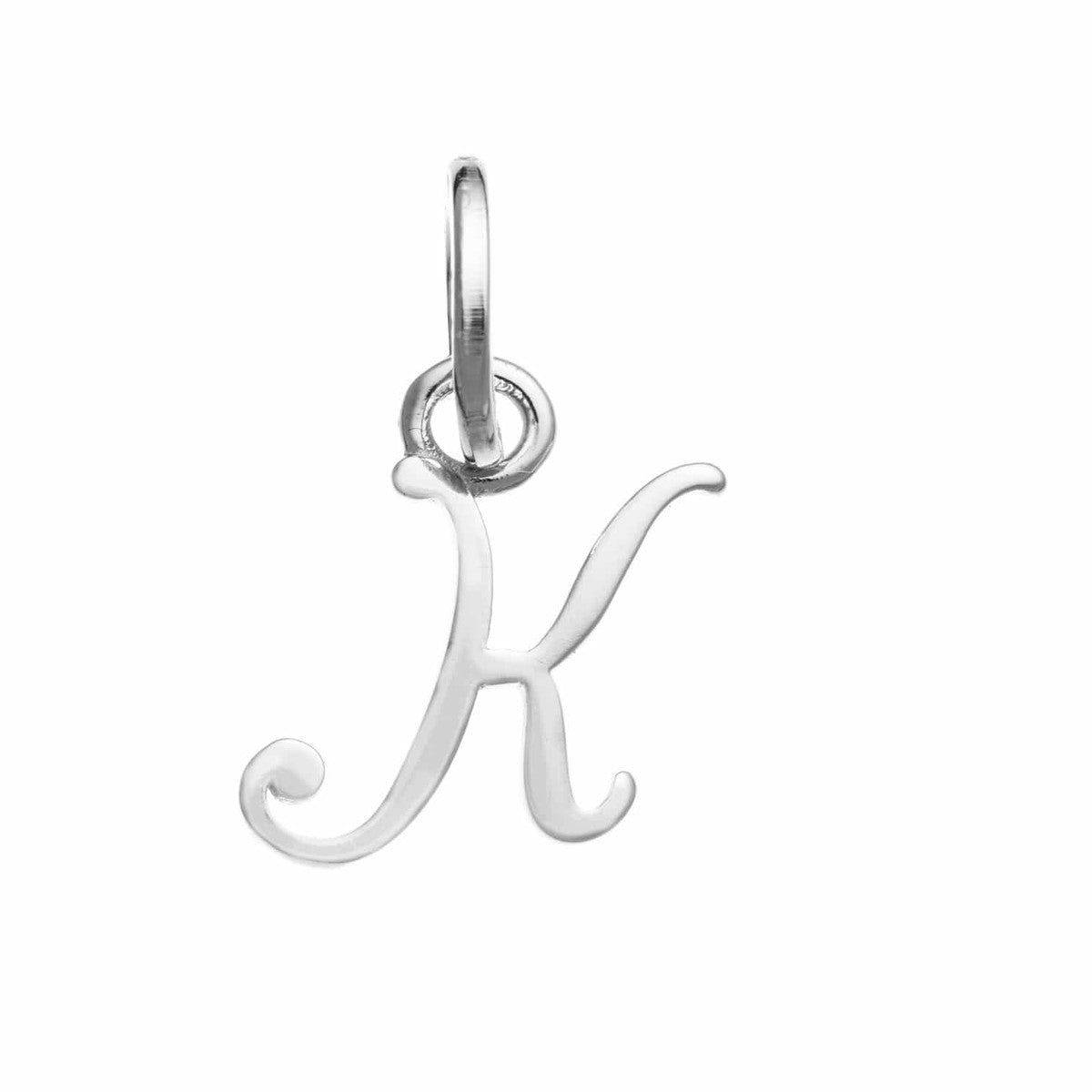 Charm Donna Giovanni Raspini Argento 925 Lettera K Juliet Realizzato A Mano 10730