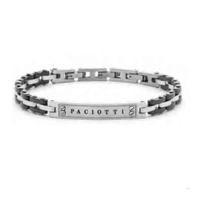 Bracciale Uomo 4US Cesare Paciotti Acciaio Targhetta 4UBR7978