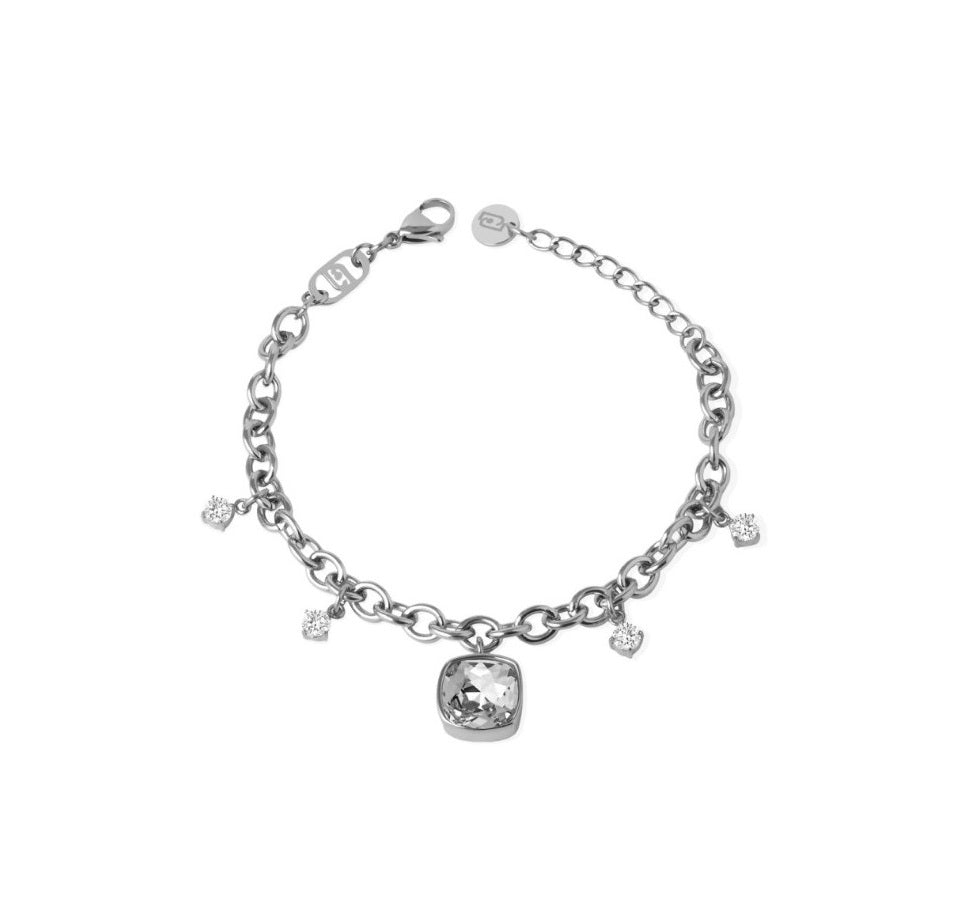 Bracciale Donna Liu Jo Acciaio con Punti Luce Zircone LJ2886