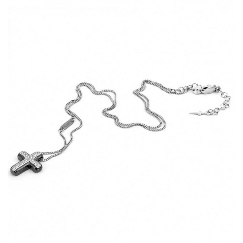Collana uomo Cesare paciotti argento croce JPCL2247B