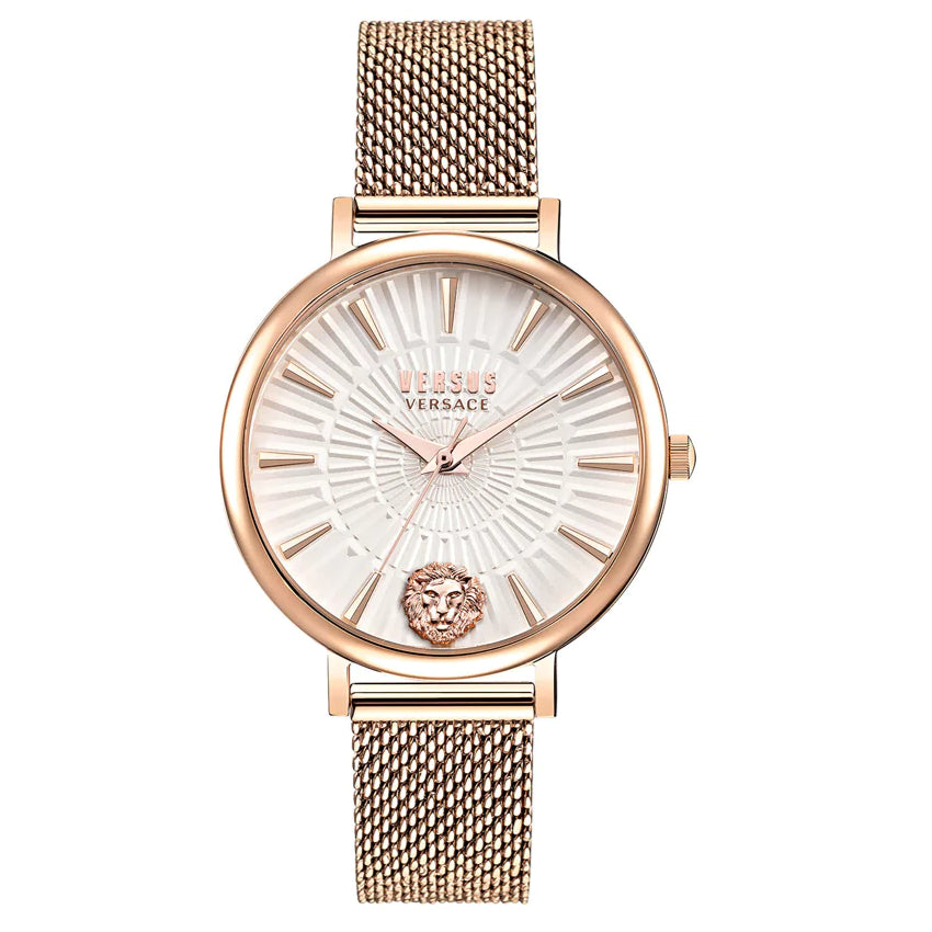 Orologio Donna Versus By Versace Quarzo Solo Tempo Acciaio Rosè Leone VSP1F0521