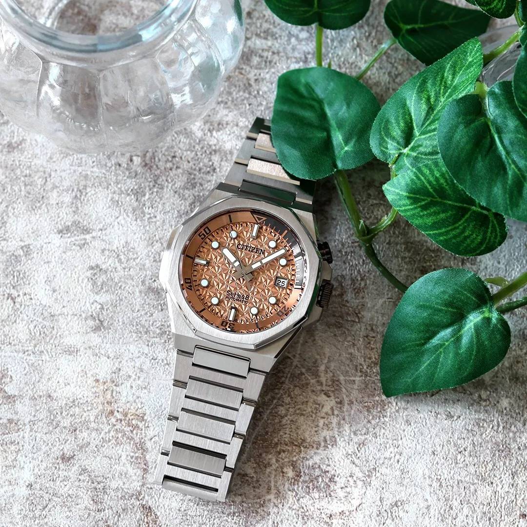 Orologio Uomo Citizen Serie 8 Automatico Edizione Limitata Salmone NB6066-51W
