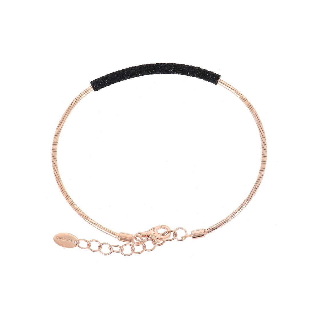 Bracciale Donna Pesavento argento 925 Rosè e polvere nera WDNAB187