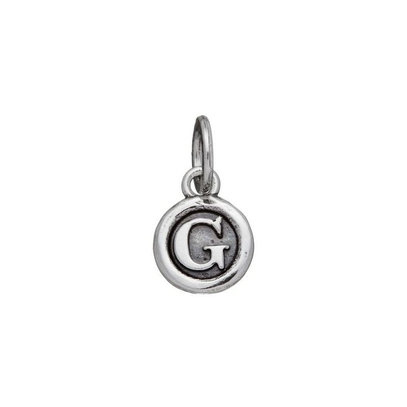 Charm Donna Giovanni Raspini Argento 925 Iniziale G Fatto A Mano 09599