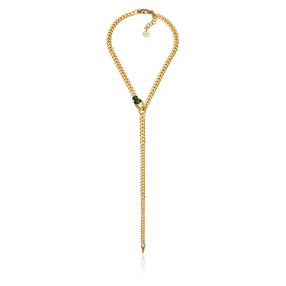 Collana Donna Unoaerre Bronzo Dorato catena Grumetta Con serpente 531996