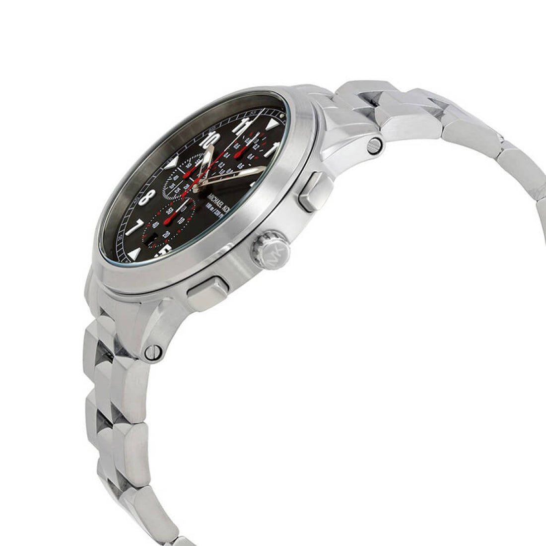 Orologio Uomo Michael Kors Acciaio Numeri Quarzo Cronografo Nero MK8549