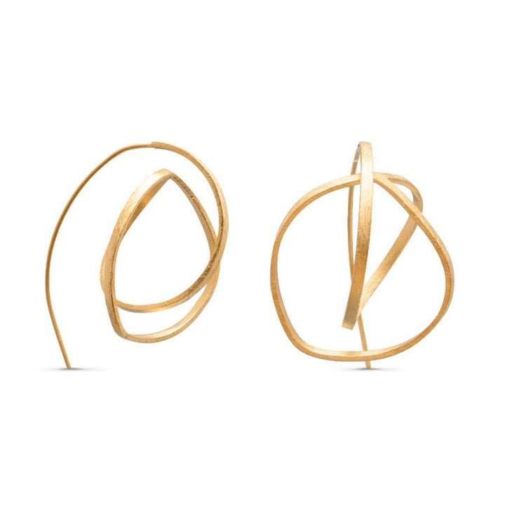 Orecchini Donna Joidart Embolic Ottone Oro JD-EMB-E04-BR