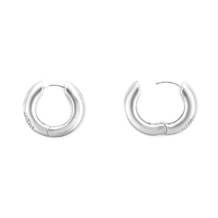 Orecchino Donna 4US Cesare Paciotti Ottone Bianco Zirconi 4UOR8217W