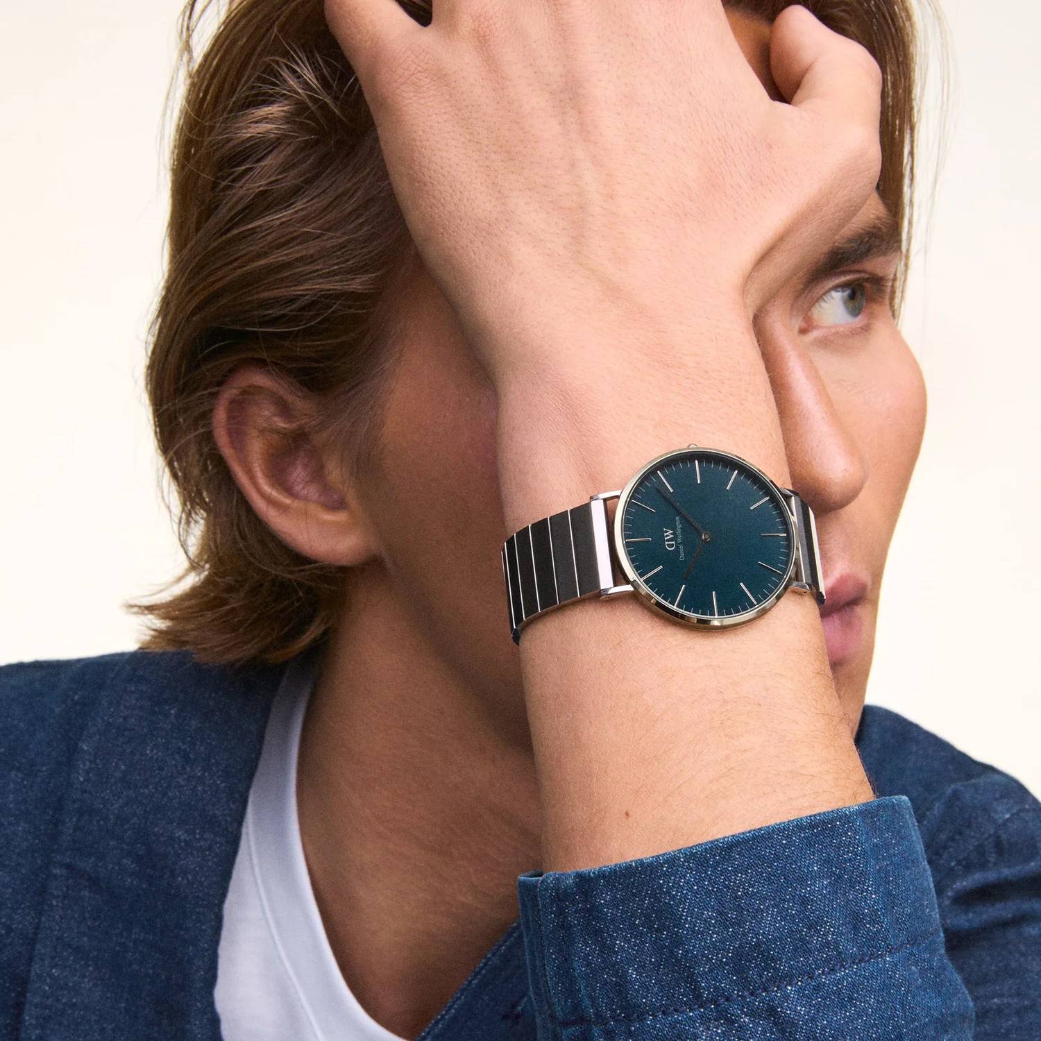 Orologio Uomo Daniel Wellington Classic Piano Arctic Blu DW00100776