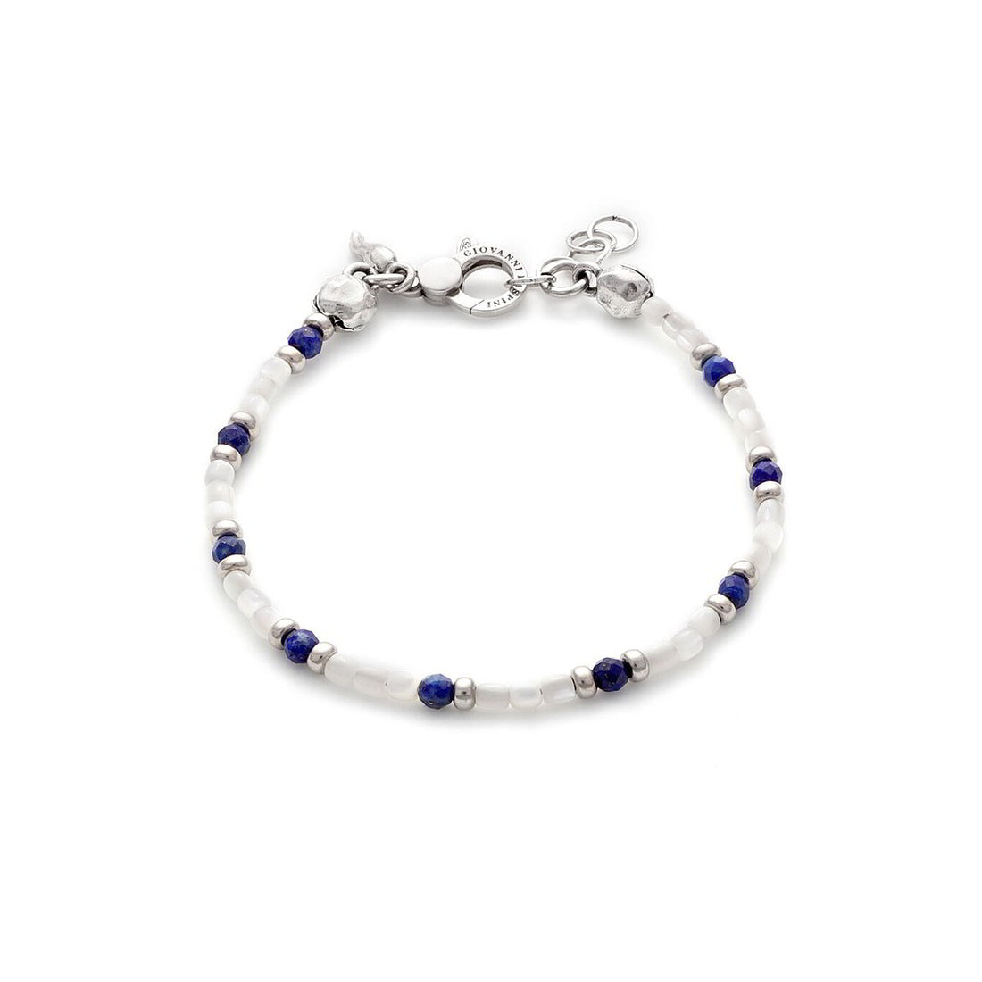 Bracciale Uomo Giovanni Raspini Argento 925 Madreperla Lapislazzuli 12225