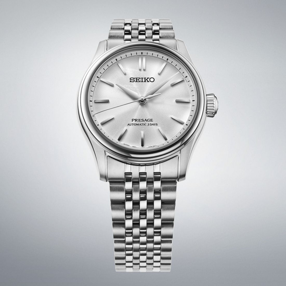 Orologio Uomo Seiko Presage Automatico Bianco Acciaio HCC001J1