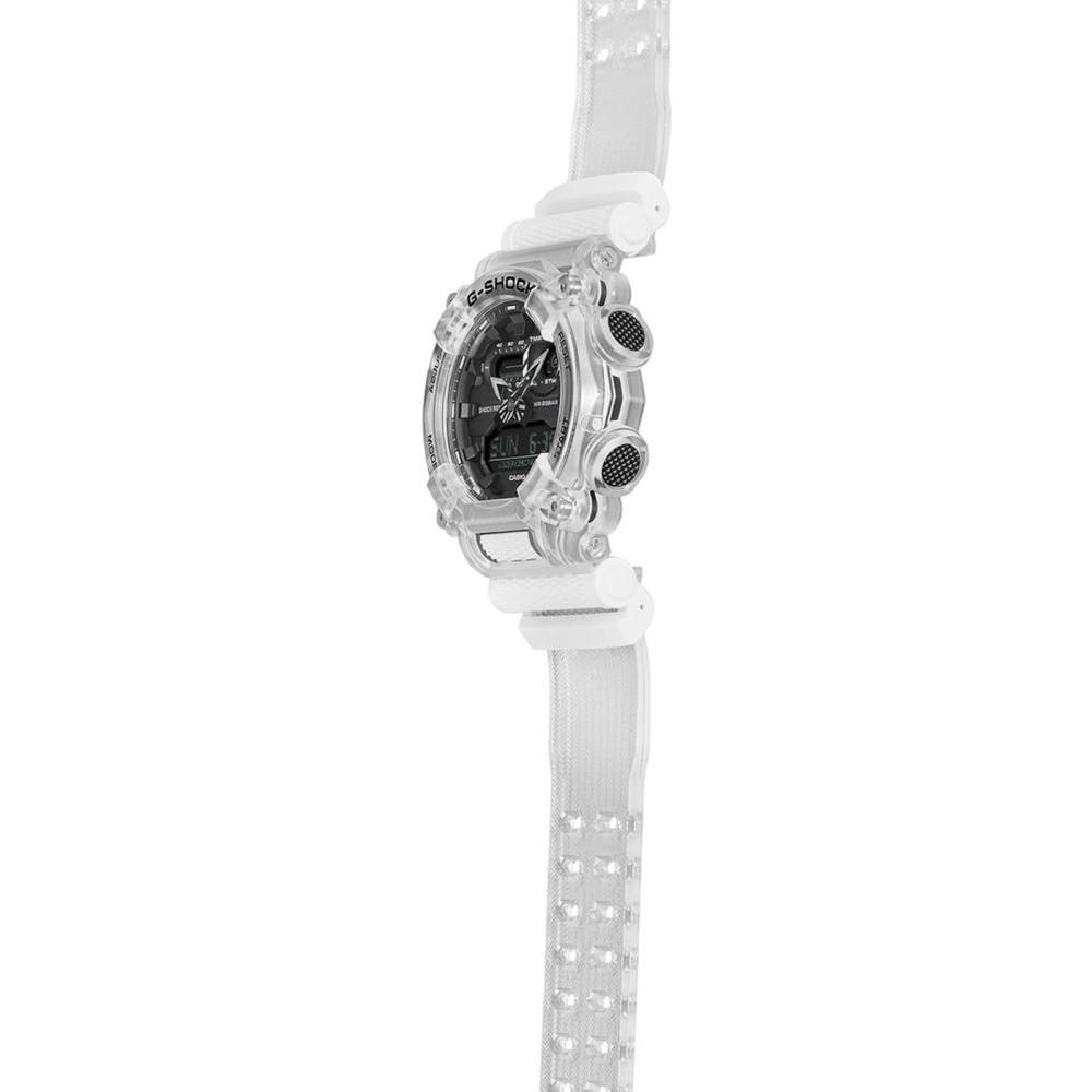 Orologio Uomo Casio G-SHOCK Skeleton Quarzo Nero Trasparente Analogico Digitale GA-900SKL-7AER