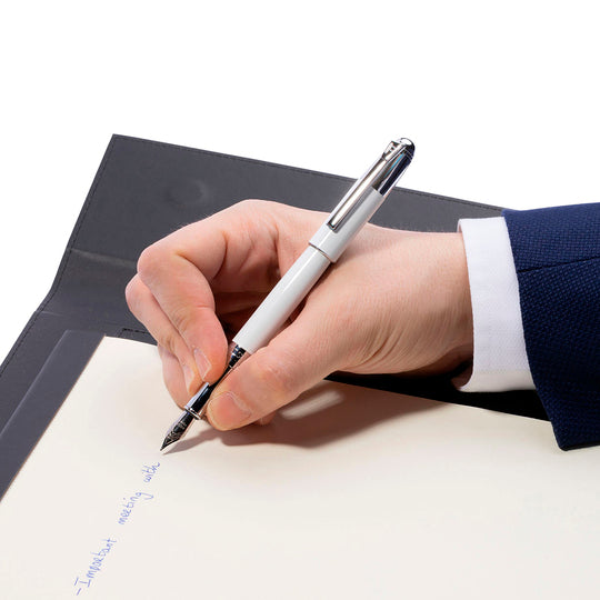 Penna Uomo Festina Acciaio Bianco Lucido Cappuccio Stilografica FWS2109/F