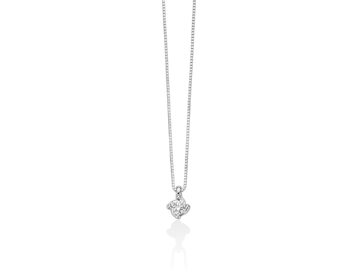 Collana Donna Miluna Punto Luce ORO 750 Con  Diamanti CLD4086-013G7