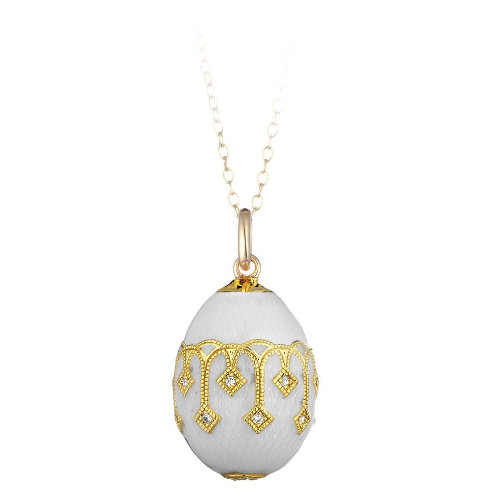 Collana Tsars in Argento e Smalto con Zirconi – Peter Carl – F015W