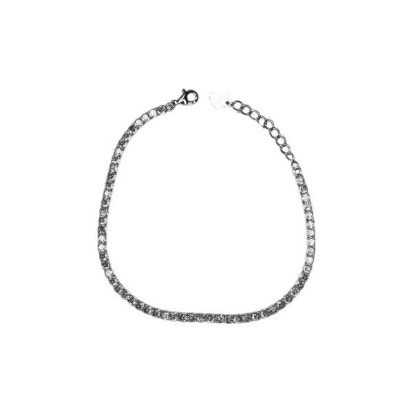 Bracciale Unisex Re Mida Tennis Argento 925 Tinta Unita