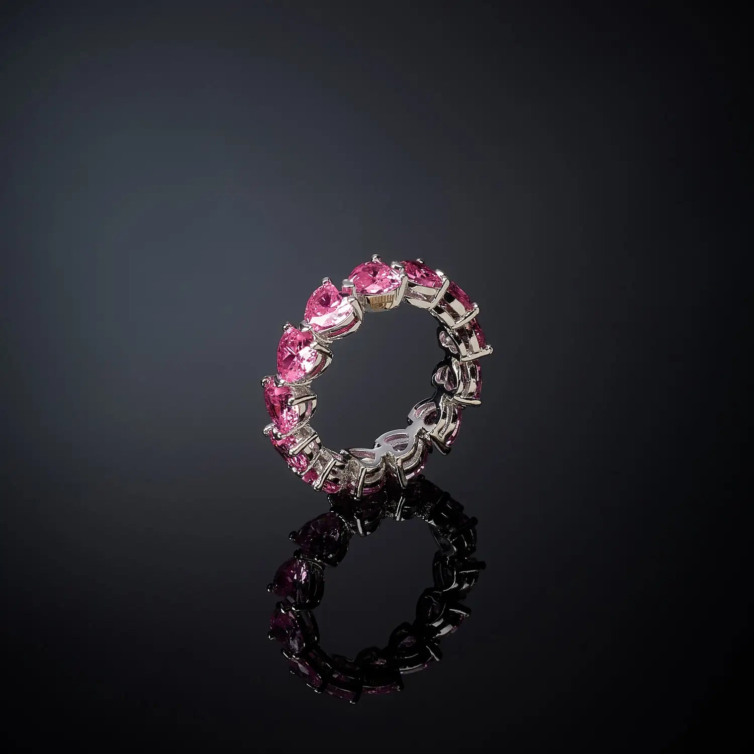 Anello Donna Chiara Ferragni Acciaio Cuori Rosa J19AVG04012