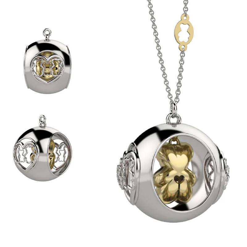 Collana Donna Nanàn Argento Chiama Angeli Orsetto NAN0635