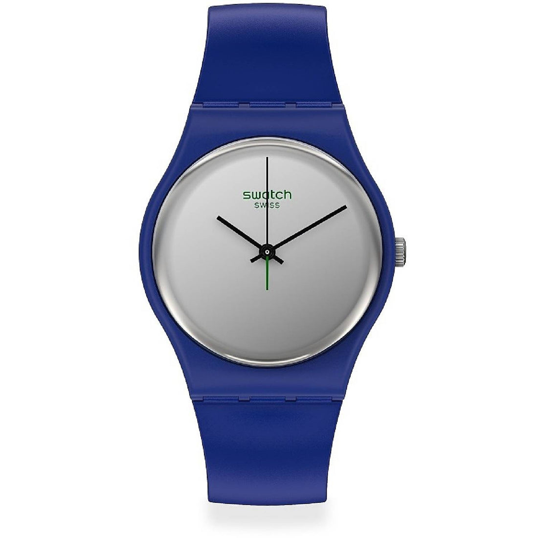 Orologio Donna Bambino Swatch Quarzo Solo Tempo Blu Silverwakati SO28N100