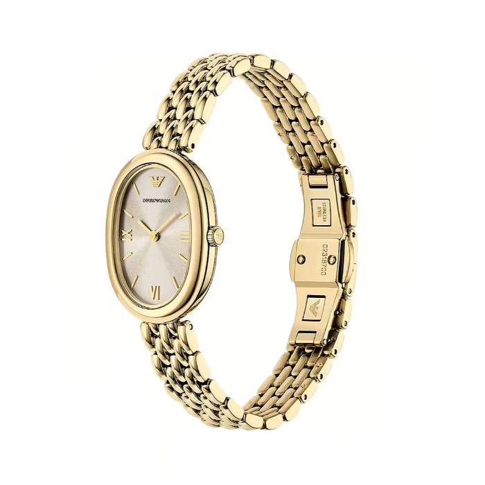 Orologio Donna Emporio Armani Acciaio Dorato Quarzo Solo Tempo AR11707