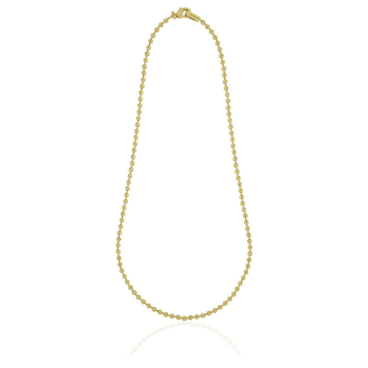 Collana Uomo Unoaerre Acciaio dorato Maglia a pallini 560838