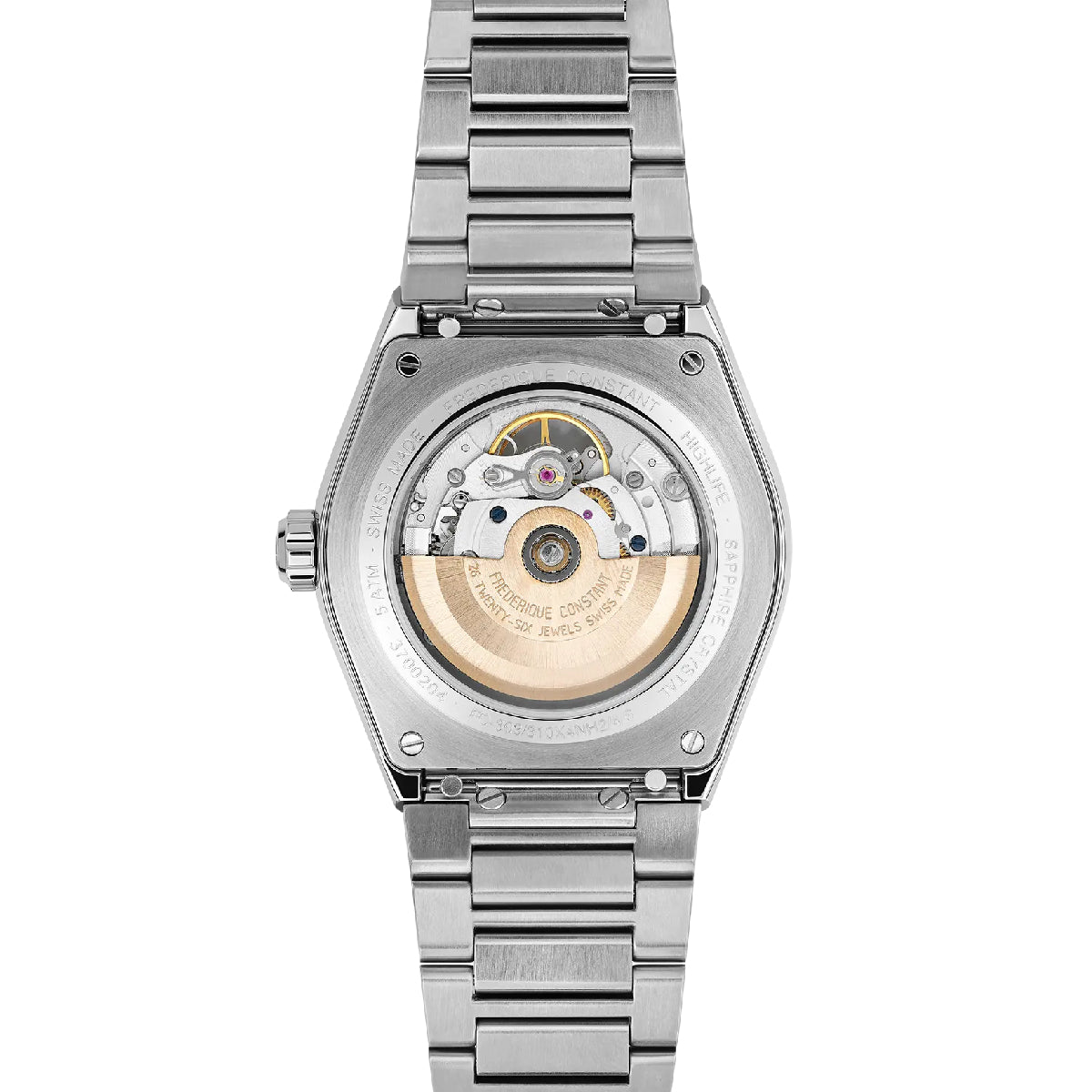 Orologio Uomo Frederique Constant HIGHLIFE Marrone FC-303C3NH6B