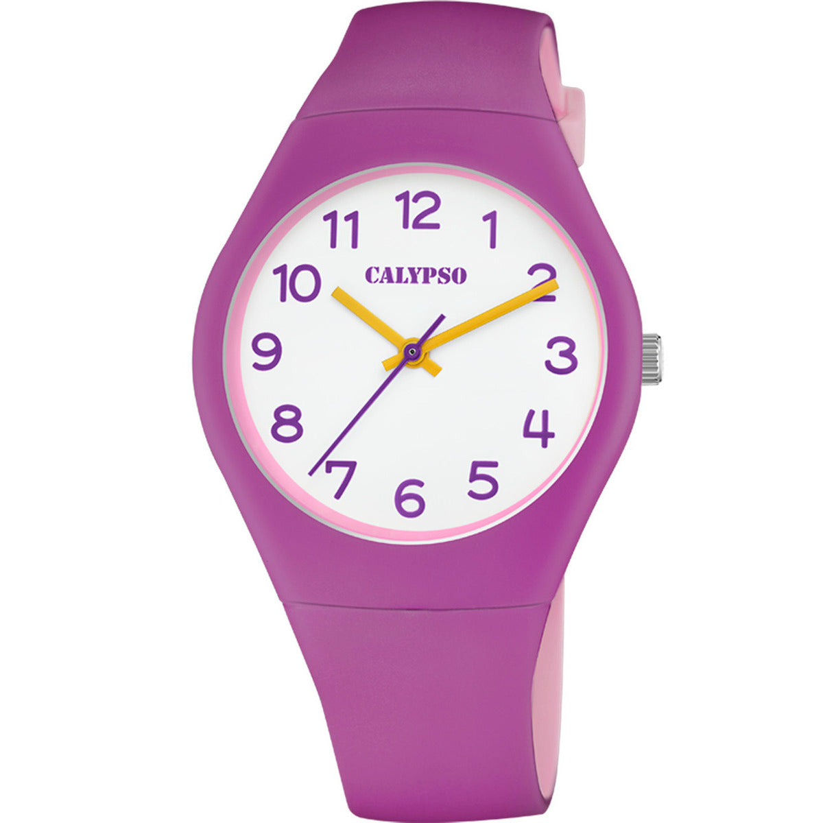 Orologio Donna Calypso Cinturino Gomma cassa in Plastica K5792/E
