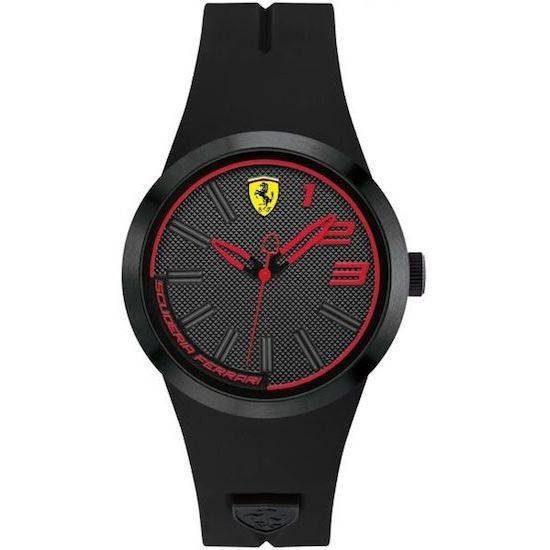 Orologio Uomo Ferrari Quarzo Solo Tempo Numeri Nero FER0840016