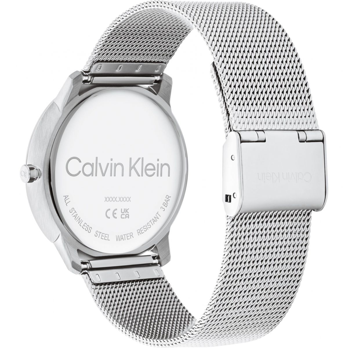 Orologio Uomo Calvin Klein Quarzo Maglia Milano Acciaio Blu CK25200031