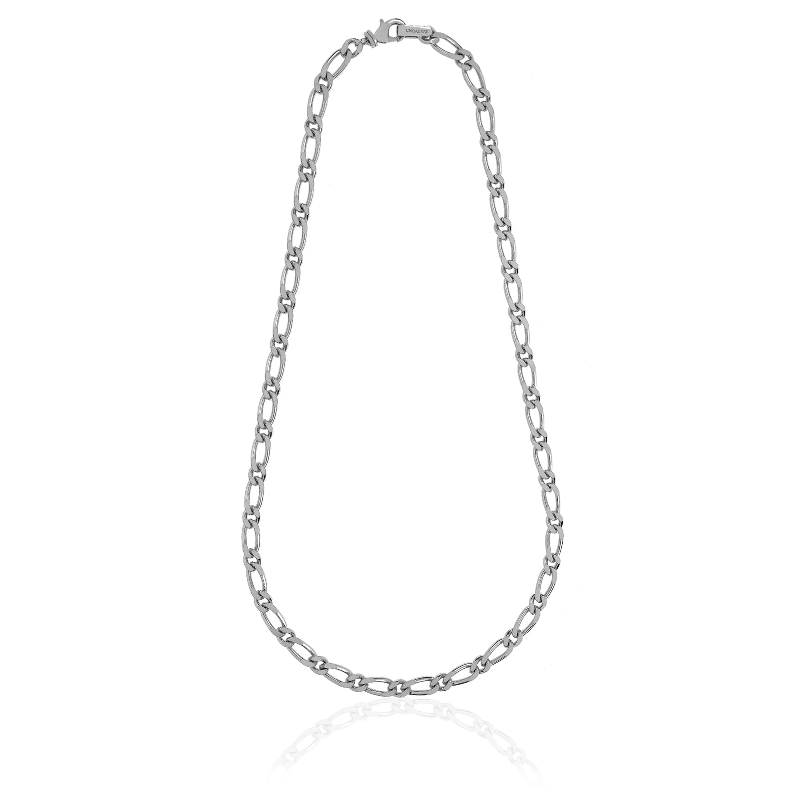 Collana Uomo Unoaerre Acciaio  Maglia Grumetta e figaro 560847