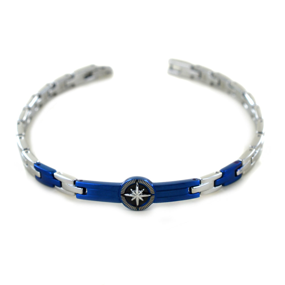 Bracciale Uomo Zancan Acciaio Busssola EHB231