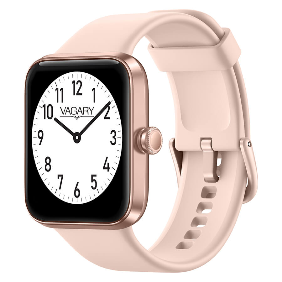 Orologio Donna Vagary Smartwatch Acciaio Rosè Gomma Rosa X02A-003VY