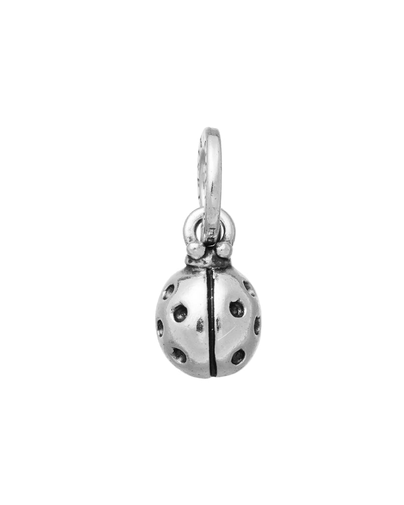 Charm Donna Giovanni Raspini Argento 925 Mini Coccinella Realizzato A Mano 10926